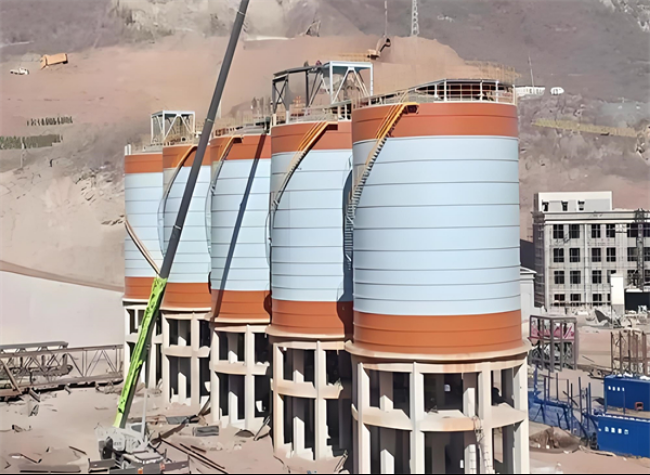 夹江高架钢板仓